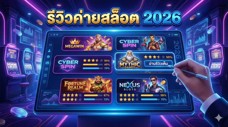 รีวิวค่ายสล็อต 2026
