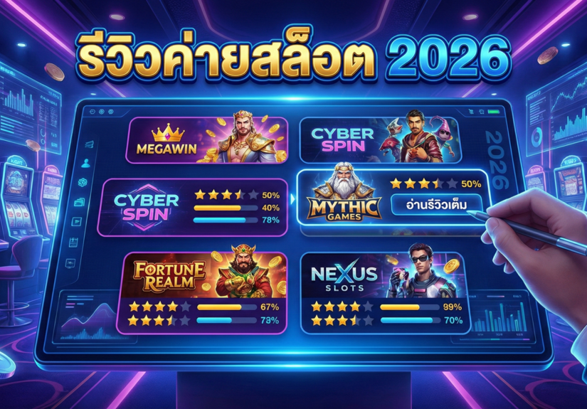 รีวิวค่ายสล็อต 2026