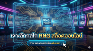 เจาะลึกกลไก RNG สล็อตออนไลน์